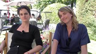 Interview of Adèle Haenel and Noémie Merlant [upl. by Sorce]