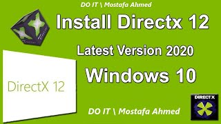 Download And Install DirectX 12 on Windows 10  3264 Bit [upl. by Cresida]