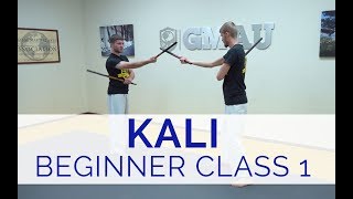 Introduction to Kali  Beginner Class 1 Strikes Blocks amp Drills [upl. by Alper]