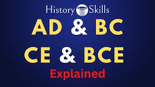 AD and BC Explained as well as CE and BCE [upl. by Donielle]