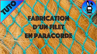 TUTO  comment fabriquer un filet de corde [upl. by Lak]