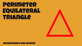 Perimeter of Equilateral TriangleGeometry HelpMooMooMath [upl. by Lacey]