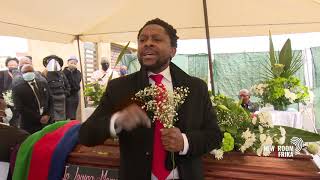 EFF MP Mbuyiseni Ndlozi addresses Tshegofatso Pule funeral [upl. by Walden]