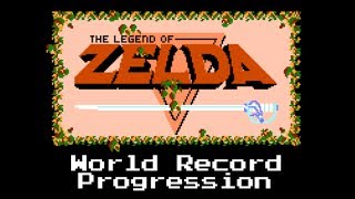 World Record Progression The Legend Of Zelda NES [upl. by Walczak]