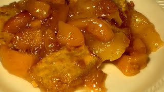 Easy amp Fast PEACH COBBLER Recipe Made With Canned Peaches [upl. by Nicolle845]