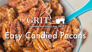 Easy Candied Pecans [upl. by Assened]