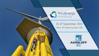 AARSLEFF BIZ Wind energy Hamburg Exhibition [upl. by Lepine]