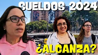 LA REALIDAD DE LOS SUELDOS EN ARGENTINA 2024 ¿CUÁNTO GANAN ¿ALCANZA [upl. by Faber]