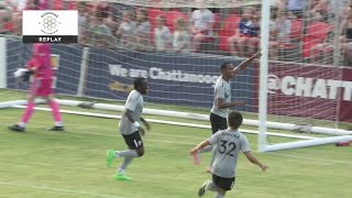 Dembor Benson with a Goal vs Chattanooga Red Wolves SC [upl. by Wadleigh]