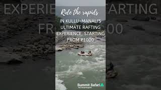 White Water River Rafting in Kullu Manali [upl. by Kelwen795]