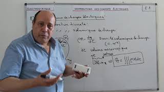 ÉLECTROSTATIQUE 01 ETUDE DES DIFFÉRENTES DISTRIBUTIONS DE CHARGES [upl. by Leibrag]