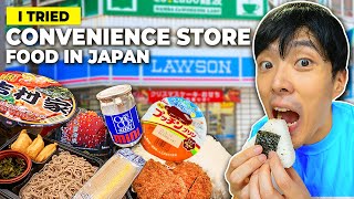 BEST Convenience Store for Food in Japan LAWSON Food Review [upl. by Nylg332]