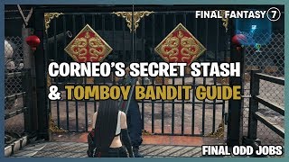 Final Fantasy 7 Remake  Corneos Secret Stash How To Get Back To Sewers  Odd Jobs amp Sidequests [upl. by Einhoj]