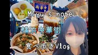 【Vlog】横浜中華街食べ歩き [upl. by Adiaros]