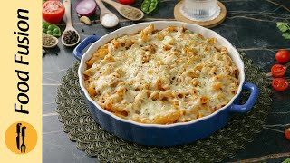 Cheesy Beef Pasta Casserole Recipe By Food Fusion [upl. by Tsyhtema]