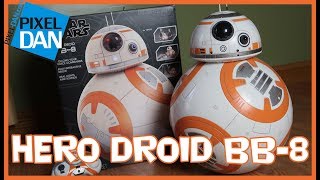 Star Wars Hero Droid BB8 Interactive Replica Spin Master Video Review [upl. by Lihka]