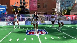 Minnesota Vikings Cheerleaders performing at NFLUK Fan Event South Bank London 1 October 2022 [upl. by Tarsus]