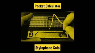 Testing out my new Stylophone playing Kraftwerks song quotPocket Calculatorquot 1981 🎹🎶 [upl. by Pepin]