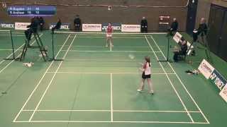 U13 Girls Singles Final  Scottish National Junior Championships 2014 [upl. by Ignace601]