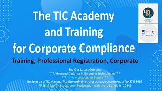 The TIC Academy and Compliance Training [upl. by Ardena]