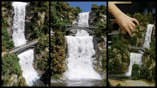 How to Build an Ultra Realistic Waterfall… Realistic Scenery Vol34 [upl. by Atinod308]