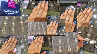 Huge Collection of Diamond Cluster Rings amp Band Rings from Caratlane with Price💍💎 [upl. by Gauldin959]