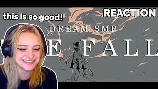 Niki Nihachu reacts to quotThe Fallquot  Dream SMP Animatic by Sadist Live [upl. by Behn]