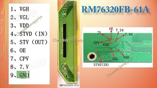 Cof data Panel Voltage Gate signal [upl. by Sair]