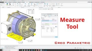 Creo Parametric  Measure Tool Tutorial [upl. by Nirad242]