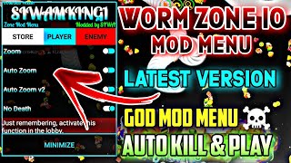 Worms Zoneio 452 Mod Menu  worms zone mod apk no death  Worms Zoneio Mod Menu [upl. by Janet955]