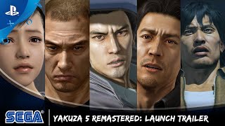 Twitch Livestream  Yakuza 5 Remastered Part 3 PS4 [upl. by Tuckie]