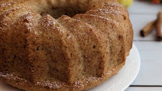 ApfelGugelhupf mit Zimt  Apple bundt cake with cinnamon [upl. by Terpstra619]