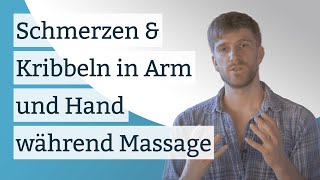 Schmerzen im Arm amp Kribbeln in der Hand während Massage [upl. by Felske]