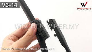 V314 Wischer wipers installation videos [upl. by Ymirej]