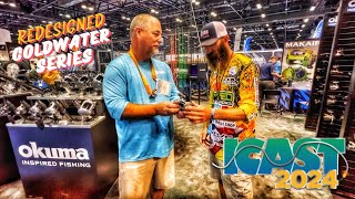 The NEW OKUMA Cold Water Series  ICAST 2024 [upl. by Oirretno]