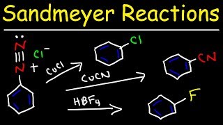 Arenediazonium Salts With Diazo Coupling and Sandmeyer Reactions [upl. by Morette]