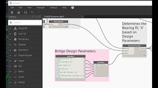 Dynamo and Civil 3D 2020  Bridge Design Workflows [upl. by Ynaffik]