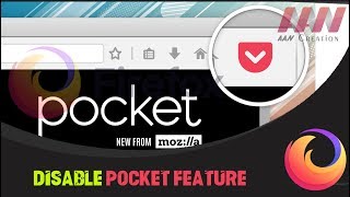 How to Disable Pocket Feature on Firefox Browser [upl. by Rudman991]