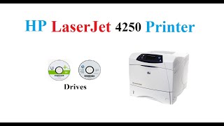 HP LaserJet 4250  Driver [upl. by Nnaylloh]