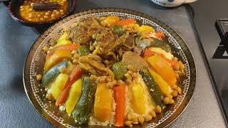 Couscous à la viande d’agneau recette [upl. by Labaw759]