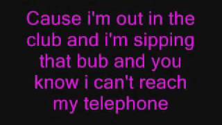 Telephone Lady Gaga Lyrics [upl. by Aicilyt]