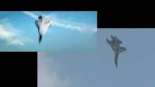 Top Gun 2 Maverick Sergey Bogdans quotCobra Spinquot maneuver Su57 CGI vs Su35 in real [upl. by Elkraps]