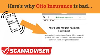 Otto Insurance review  is it legit company or a scam Heres why you shouldnt use OttoInsurance [upl. by Jerrylee]