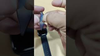 Smart watch screen protector install [upl. by Adnuhs]