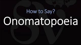 How to Pronounce Onomatopoeia CORRECTLY British amp American English Pronunciation [upl. by Namsu535]