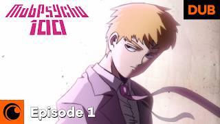 Mob Psycho 100 Episode 1 English Dub  SelfProclaimed Psychic Reigen Arataka And Mob [upl. by Elmajian]