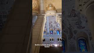 Basilica of Saint Anne Quebec canada quebec [upl. by Andersen]