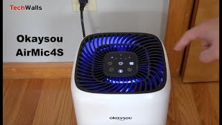 Okaysou AirMic4S Air Purifier Unboxing amp Testing [upl. by Tingey]