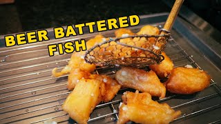 Most Simple Beer Battered Fish [upl. by Atolrac]