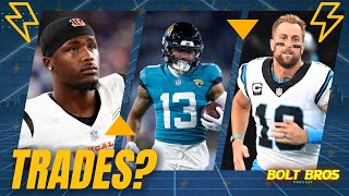 Chargers Trade Deadline Targets Week 9 Practice Squad Signings⚡BOLT BROS  LA Chargers [upl. by Ulphi]